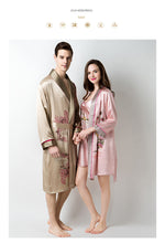 Load image into Gallery viewer, 19 Mm Heavy Lover Suit Silk Pajamas for Men Spring and Summer Cheongsam Home Clothing Factory