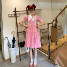 Load image into Gallery viewer, 2019 New Girl Dress Ghost Horse Girl Chic Retro-aged Butterfly Knot Clothes 8642