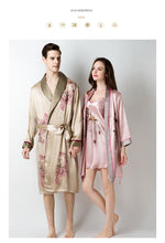 Load image into Gallery viewer, 19 Mm Heavy Lover Suit Silk Pajamas for Men Spring and Summer Cheongsam Home Clothing Factory