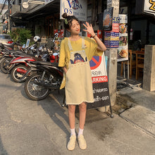 Load image into Gallery viewer, 2019 new women's boudoir straight strap jeans pants Joker student skirt