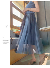 Load image into Gallery viewer, Super-Fire Mesh Spliced Half-length Skirt