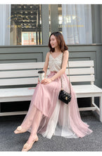 Load image into Gallery viewer, Super-Fire Mesh Spliced Half-length Skirt