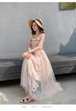Load image into Gallery viewer, Super-Fire Mesh Spliced Half-length Skirt
