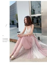 Load image into Gallery viewer, Super-Fire Mesh Spliced Half-length Skirt