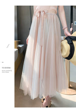 Load image into Gallery viewer, Super-Fire Mesh Spliced Half-length Skirt