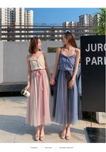 Load image into Gallery viewer, Super-Fire Mesh Spliced Half-length Skirt