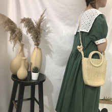 Load image into Gallery viewer, New cotton and hemp dress in summer of 2019