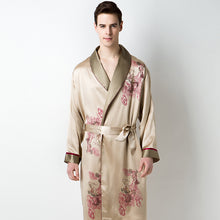 Load image into Gallery viewer, 19 Mm Heavy Lover Suit Silk Pajamas for Men Spring and Summer Cheongsam Home Clothing Factory
