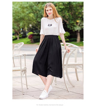 Load image into Gallery viewer, Summer New Brand Women's Dresses with Pleats 88 307 Metropolitan Leisure Broad-legged Pants
