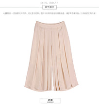 Load image into Gallery viewer, Summer New Brand Women's Dresses with Pleats 88 307 Metropolitan Leisure Broad-legged Pants