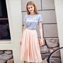 Load image into Gallery viewer, Summer New Brand Women's Dresses with Pleats 88 307 Metropolitan Leisure Broad-legged Pants