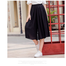 Load image into Gallery viewer, Summer New Brand Women's Dresses with Pleats 88 307 Metropolitan Leisure Broad-legged Pants