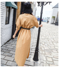 Load image into Gallery viewer, 2019 New Solid Color Urban Leisure AliExpress Under 10% High Waist and Split Skirt