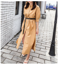 Load image into Gallery viewer, 2019 New Solid Color Urban Leisure AliExpress Under 10% High Waist and Split Skirt