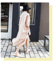 Load image into Gallery viewer, 2019 New Solid Color Urban Leisure AliExpress Under 10% High Waist and Split Skirt