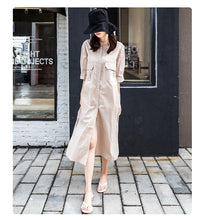 Load image into Gallery viewer, 2019 New Solid Color Urban Leisure AliExpress Under 10% High Waist and Split Skirt