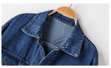 Load image into Gallery viewer, Cowboy jacket, short, 100-set long-sleeved jacket 7002
