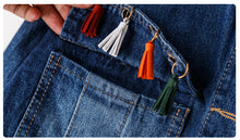 Load image into Gallery viewer, Cowboy jacket, short, 100-set long-sleeved jacket 7002