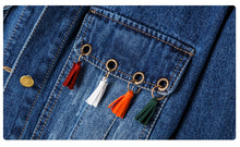 Load image into Gallery viewer, Cowboy jacket, short, 100-set long-sleeved jacket 7002