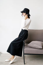 Load image into Gallery viewer, [No refund, no change at the end of the season] Women 148 with round collar, slim pullover, knitted bottom sweater