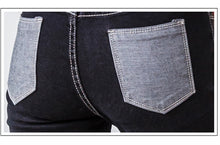 Load image into Gallery viewer, "48 yuan will not return or change at the end of the season" pencil ash jeans women slim stretch ankle pants K2925