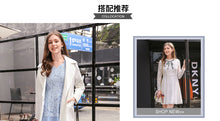 Load image into Gallery viewer, Spring 2019 New Women's Wear Mid-long Overcoat Women's Coat 96820