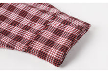 Load image into Gallery viewer, Plaid shirt Rabbit ear bow leisure women's shirt 2212