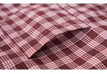Load image into Gallery viewer, Plaid shirt Rabbit ear bow leisure women's shirt 2212