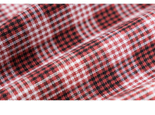 Load image into Gallery viewer, Plaid shirt Rabbit ear bow leisure women's shirt 2212