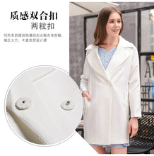 Load image into Gallery viewer, Spring 2019 New Women's Wear Mid-long Overcoat Women's Coat 96820