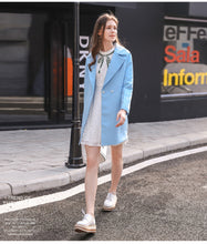 Load image into Gallery viewer, Spring 2019 New Women's Wear Mid-long Overcoat Women's Coat 96820