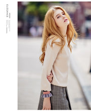 Load image into Gallery viewer, 2019 Autumn new boutique women's dress pattern splice Baiqi a word skirt trim body show thin half-length skirt 28535