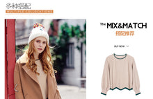 Load image into Gallery viewer, Camel single-row button-down long-sleeved woolen overcoat 97029