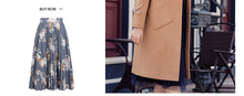 Load image into Gallery viewer, Camel single-row button-down long-sleeved woolen overcoat 97029