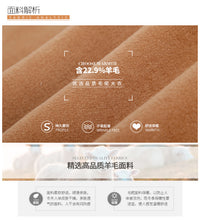 Load image into Gallery viewer, Camel single-row button-down long-sleeved woolen overcoat 97029