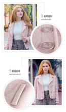 Load image into Gallery viewer, 2018 New Brand Women's Wear Overcoat Temperament Lady Wool Outerwear 97050