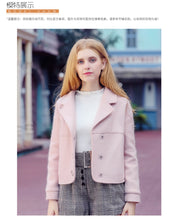 Load image into Gallery viewer, 2018 New Brand Women's Wear Overcoat Temperament Lady Wool Outerwear 97050