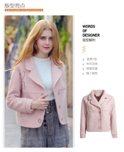 Load image into Gallery viewer, 2018 New Brand Women's Wear Overcoat Temperament Lady Wool Outerwear 97050