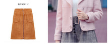 Load image into Gallery viewer, 2018 New Brand Women's Wear Overcoat Temperament Lady Wool Outerwear 97050