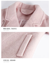 Load image into Gallery viewer, 2018 New Brand Women's Wear Overcoat Temperament Lady Wool Outerwear 97050