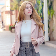 Load image into Gallery viewer, 2018 New Brand Women's Wear Overcoat Temperament Lady Wool Outerwear 97050