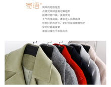 Load image into Gallery viewer, 2018 Winter New Korean Edition Women's Pure Color Turnback Coat Single Clock Short Hair Coat 97036
