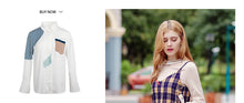 Load image into Gallery viewer, 2018 new brand ladies'Plaid suspender skirt zipper spliced dress 69051