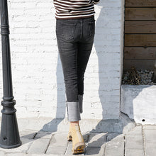 Load image into Gallery viewer, [Special clearance] Slim casual straight pants, flanged jeans and pants