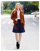 Load image into Gallery viewer, Winter 2018 New Women's Single-row Button and Thickened Thermal Fur Short-style Jacket 97075