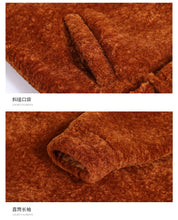 Load image into Gallery viewer, Winter 2018 New Women's Single-row Button and Thickened Thermal Fur Short-style Jacket 97075