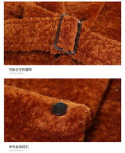 Load image into Gallery viewer, Winter 2018 New Women's Single-row Button and Thickened Thermal Fur Short-style Jacket 97075