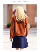 Load image into Gallery viewer, Winter 2018 New Women's Single-row Button and Thickened Thermal Fur Short-style Jacket 97075