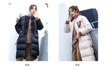 Load image into Gallery viewer, [Clearing the warehouse and killing 86 yuan per second without refund or exchange] Down cotton jacket, women's stitching cotton jacket, women's bread jacket 2253