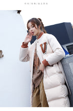 Load image into Gallery viewer, [Clearing the warehouse and killing 86 yuan per second without refund or exchange] Down cotton jacket, women's stitching cotton jacket, women's bread jacket 2253
